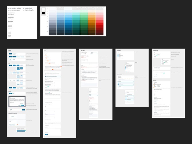 My Legacy's design system